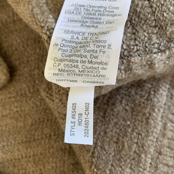 Madewell Sweater XXS Brown Knit Pullover Soft Cozy Minimalist Luxe - Picture 6 of 6